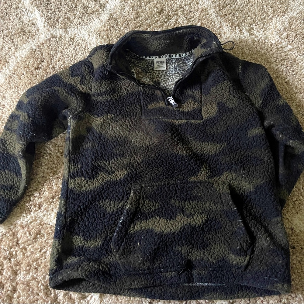 PINK Half Zip Fleece